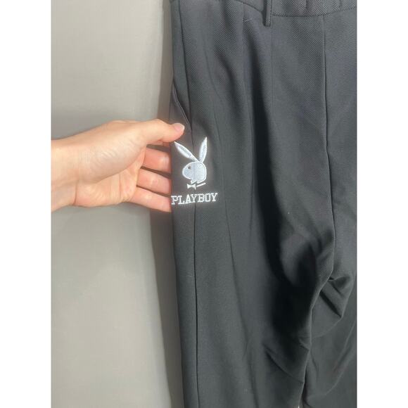 Playboy Pacsun Black Dress Pants Sz XS Work Casual Y2K Comfort Office - Picture 7 of 16